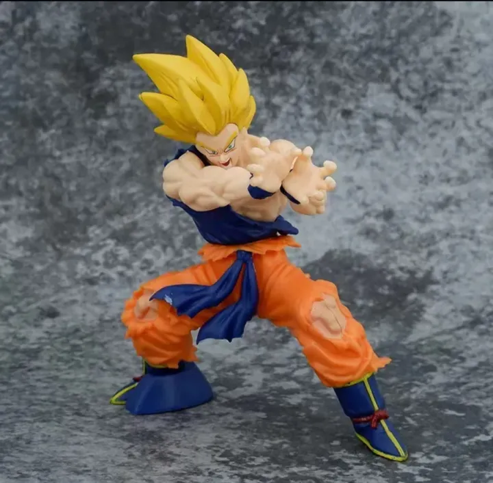 Dragon Ball Z Kamehameha Son Goku Figure Super Saiyan Kakarotto 16CM PVC Action Figures Model - Image 2