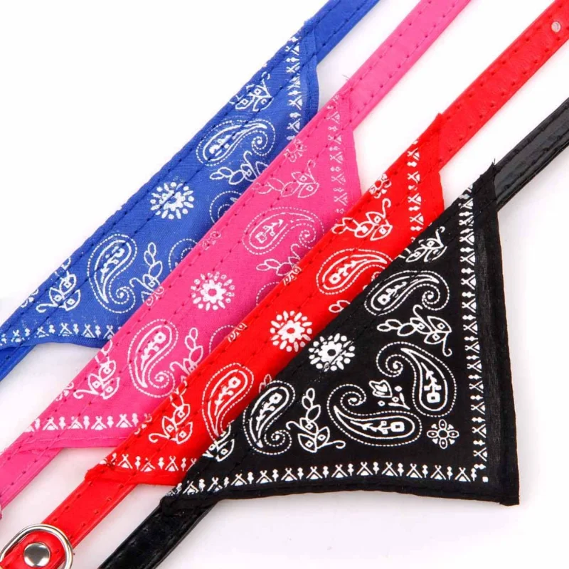 Cute Printed Bandana Cat Collar Puppy Dog Cat Scarf Collar Adjustable Triangular Pet Banadana Collar for Kittens Small Animals - Image 2