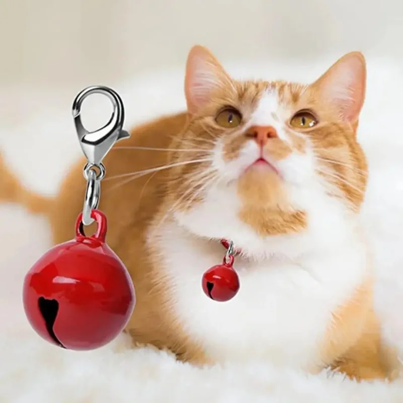 Metal Pet Cat Collar Accessories Jingle Bells Decor Pet Supplies - Image 3
