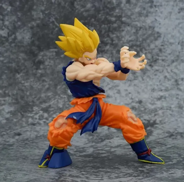 Dragon Ball Z Kamehameha Son Goku Figure Super Saiyan Kakarotto 16CM PVC Action Figures Model