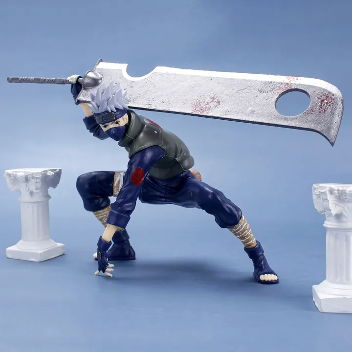 Anime naruto hatake kakashi action figure model - Image 2