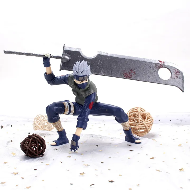 Anime naruto hatake kakashi action figure model