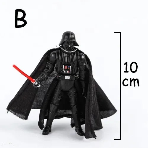 Star Wars Action Figure 10CM Black Color - Image 2