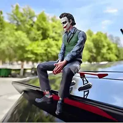 DC Comics Batman Dark Knight Heath Ledger Joker Chair Action Figure Statue - Image 4