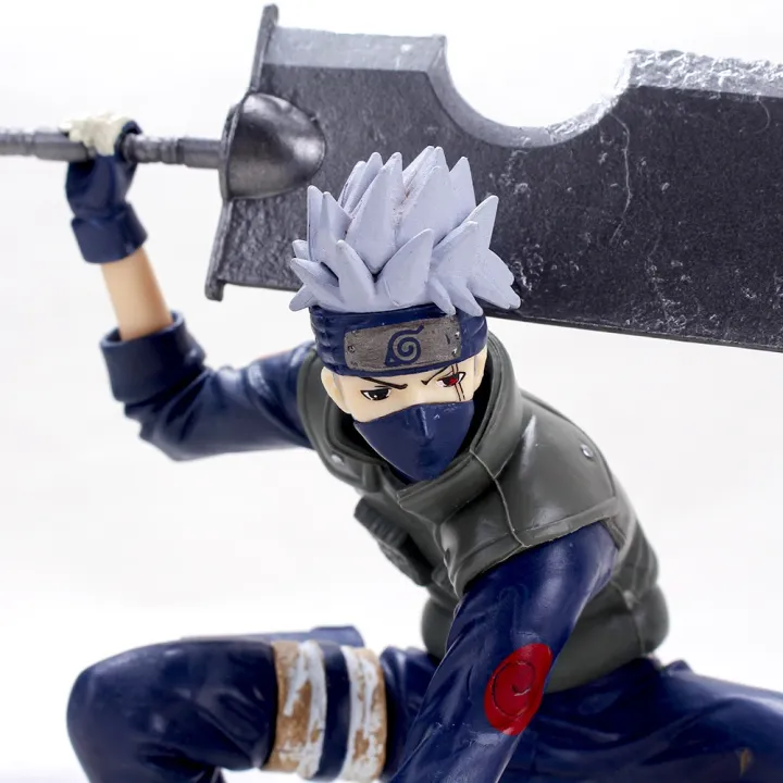 Anime naruto hatake kakashi action figure model - Image 3