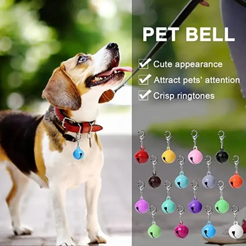 Metal Pet Cat Collar Accessories Jingle Bells Decor Pet Supplies