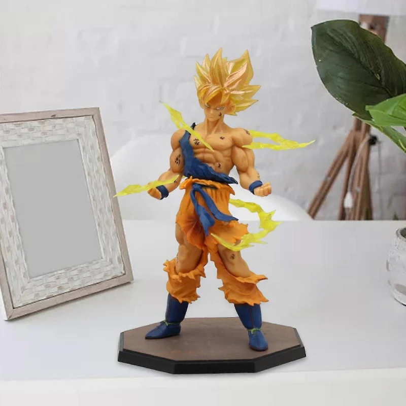 18CM Anime Figure Dragon Ball Z Super Saiyan Son Goku Action Figure Model Toy Collectible Model Doll Ornament Kids Children Gift - Image 2