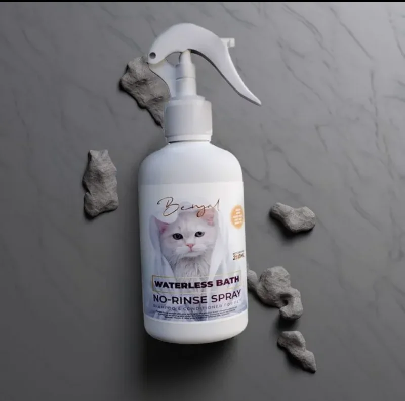 Bengal Waterless Bath No-Rinse Spray for cats & dogs 250ml