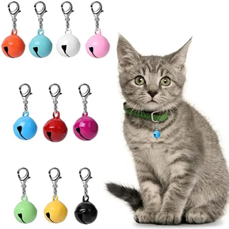 Metal Pet Cat Collar Accessories Jingle Bells Decor Pet Supplies - Image 2