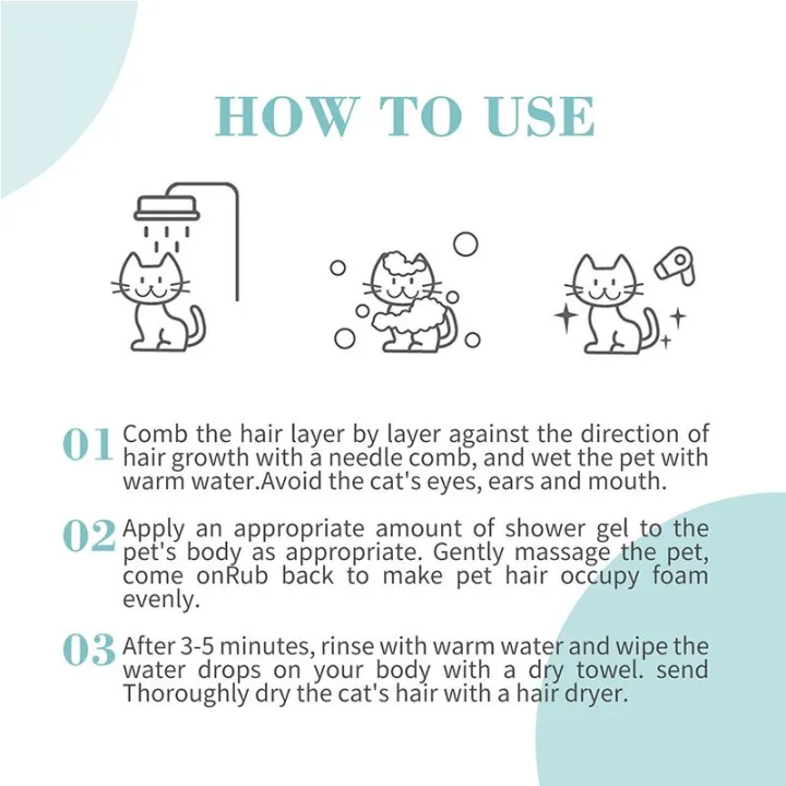 Bioline Deshedding Cat Shampoo 200ml - Image 3