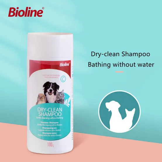 Bioline Dry Shampoo For Cat & Dogs 100ml