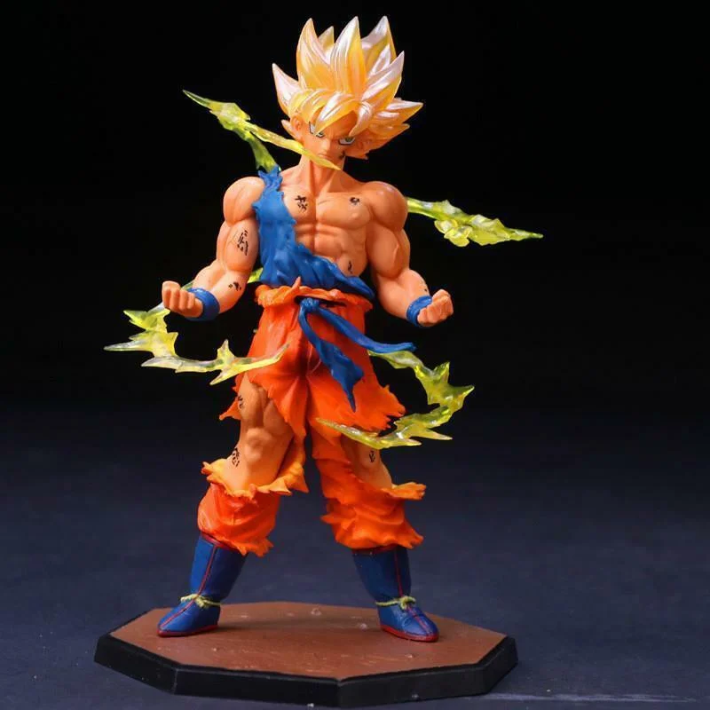 18CM Anime Figure Dragon Ball Z Super Saiyan Son Goku Action Figure Model Toy Collectible Model Doll Ornament Kids Children Gift - Image 4