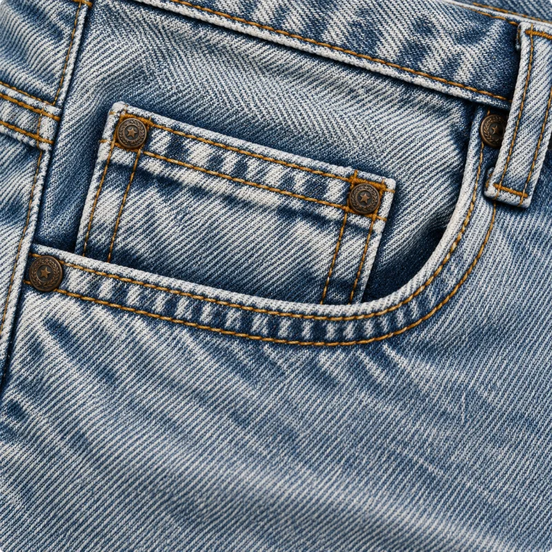 Al Nebras Baggy Relaxed Fit Jeans (Ice Blue) - Image 4