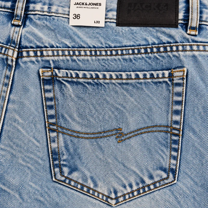 Jack & Jones Baggy Relaxed Fit Jeans Combo (Ice Blue + Charcoal Black) - Image 5