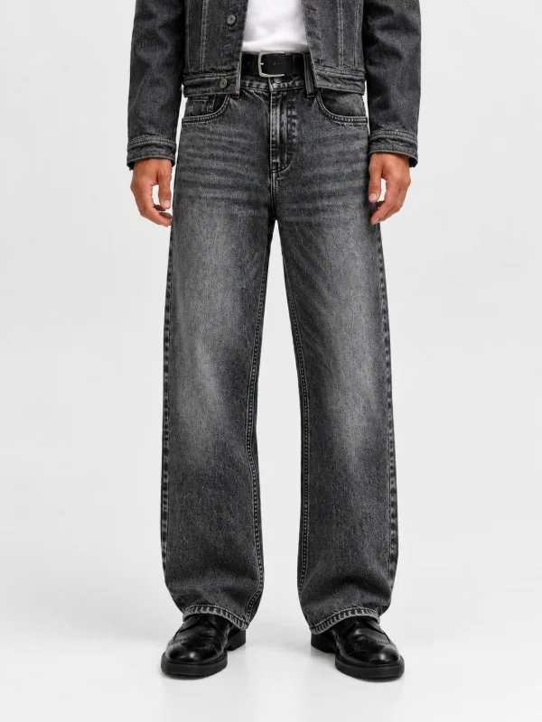 Jack & Jones Baggy Relaxed Fit Jeans Combo (Charcoal Gray + Vintage Blue) - Image 2