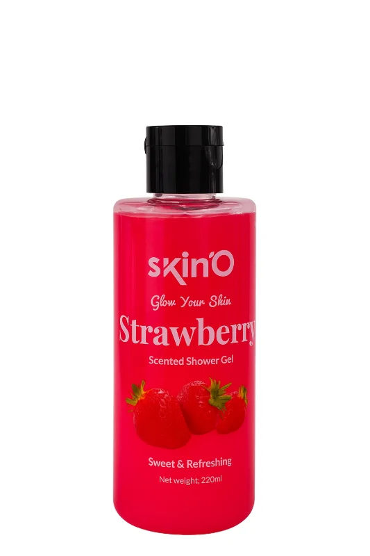 skin'O Strawberry Scented Shower Gel 220ml