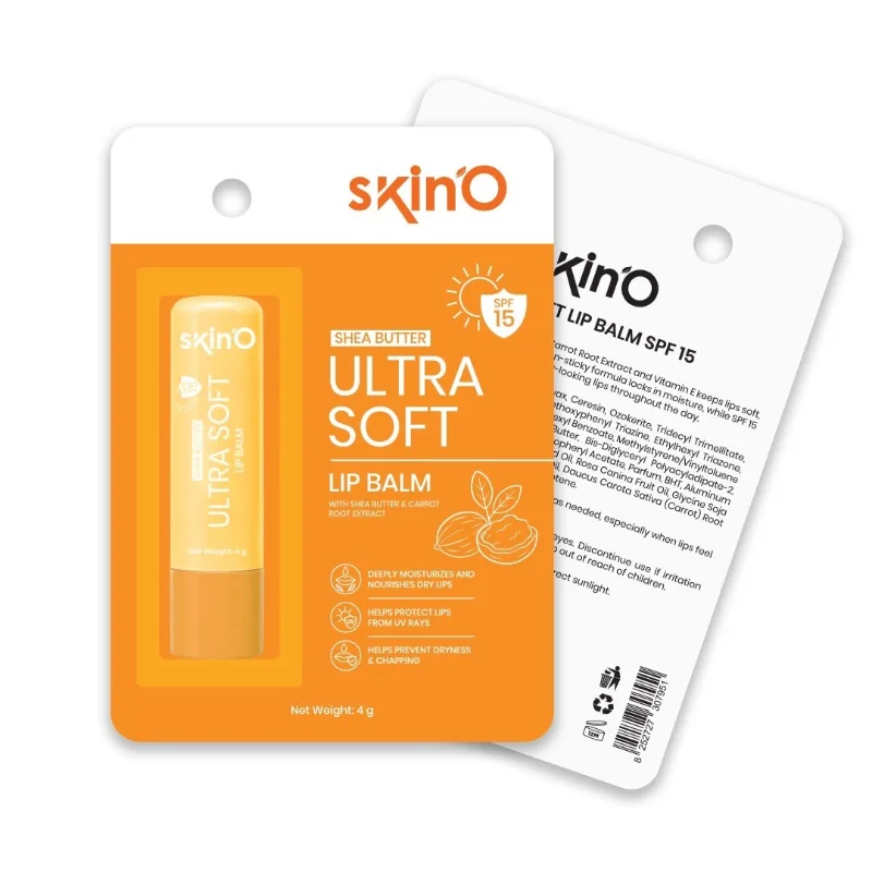 skin’O Ultra Soft Lip Balm SPF 15 (Shea Butter) - 4g