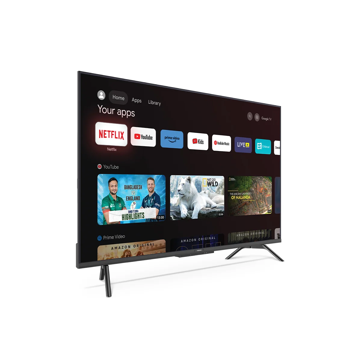 Vision 43” QLED Google TV 4K RQ1 Galaxy Pro - Image 4