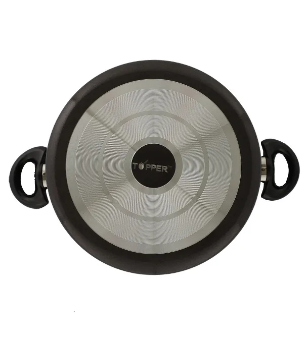 Topper Nonstick Glamour Casserole with Lid Ash 28cm - Image 3