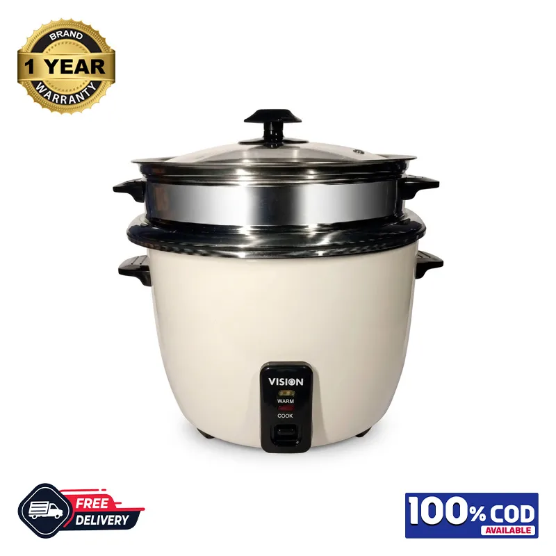 Vision Rice Cooker- 2.8 L - Double Pot (REL- 60-04 )