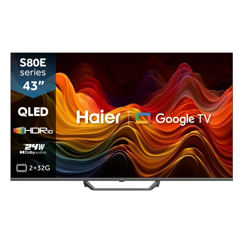 Haier H43S80EUX 43" QLED 4K Google TV