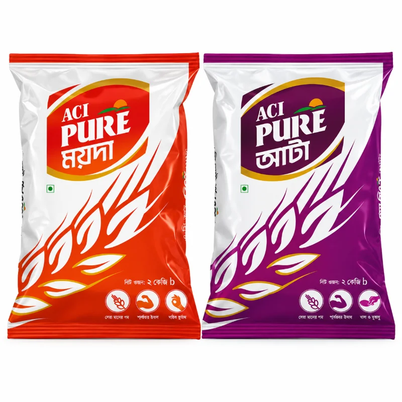 ACI Pure Atta 2kg + ACI Pure Maida 1kg Combo