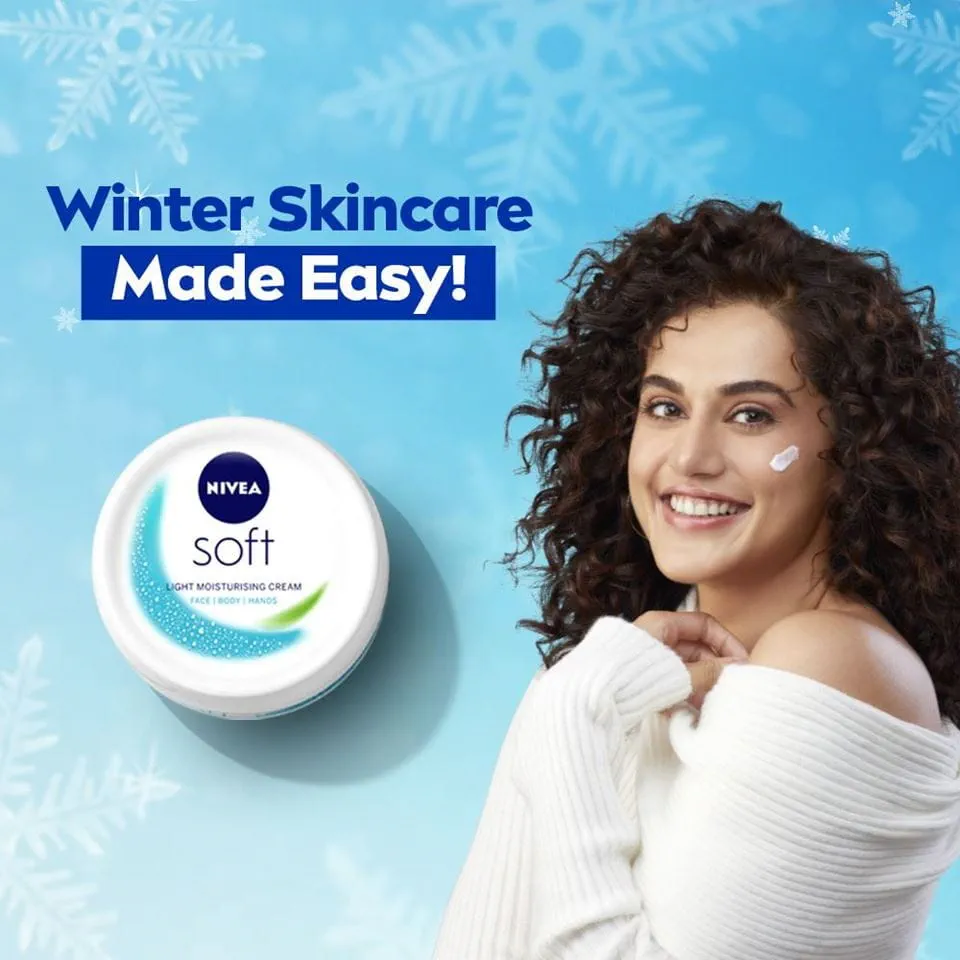 Nivea Soft light Moisturising Cream (200ml) thumbnail 2