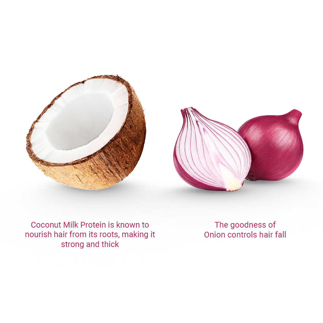 Parachute Naturale Shampoo Onion Hair Fall Control 160 ml thumbnail 5