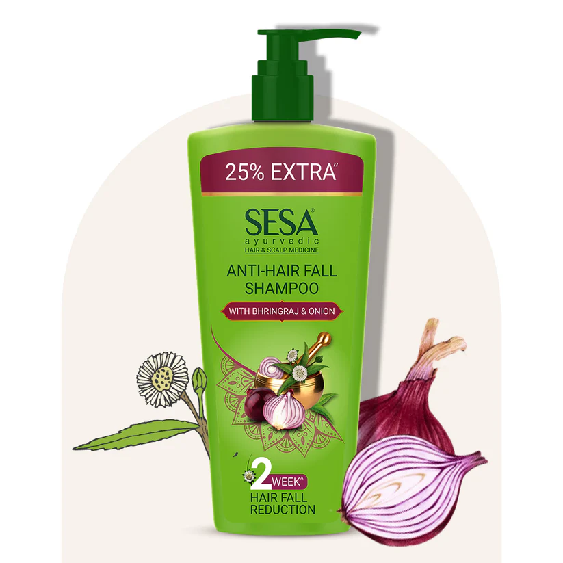 Sesa Ayurvedic Onion Anti-Hair Fall Shampoo thumbnail 2