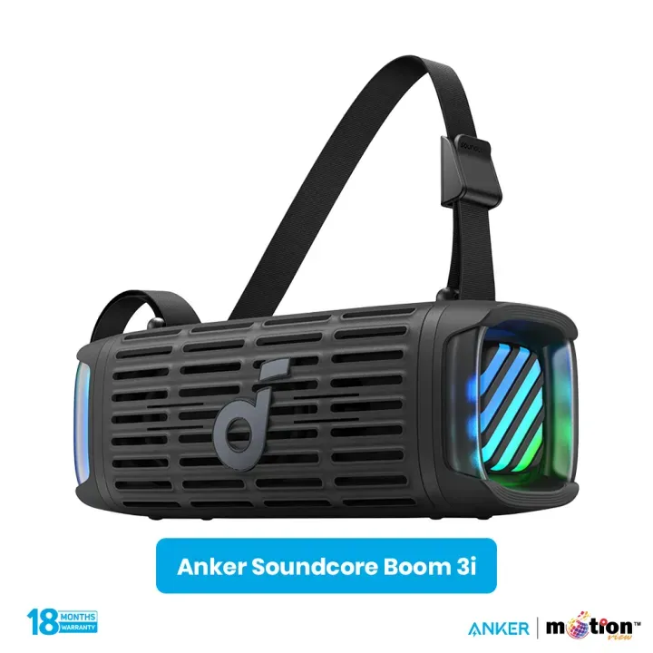 Anker Soundcore Boom 3i 50w Portable Bluetooth Speaker