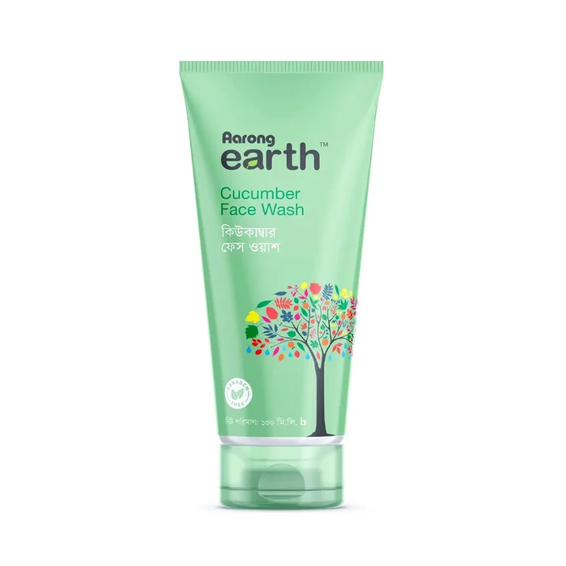 Aarong Earth Cucumber Face Wash - 100 ML