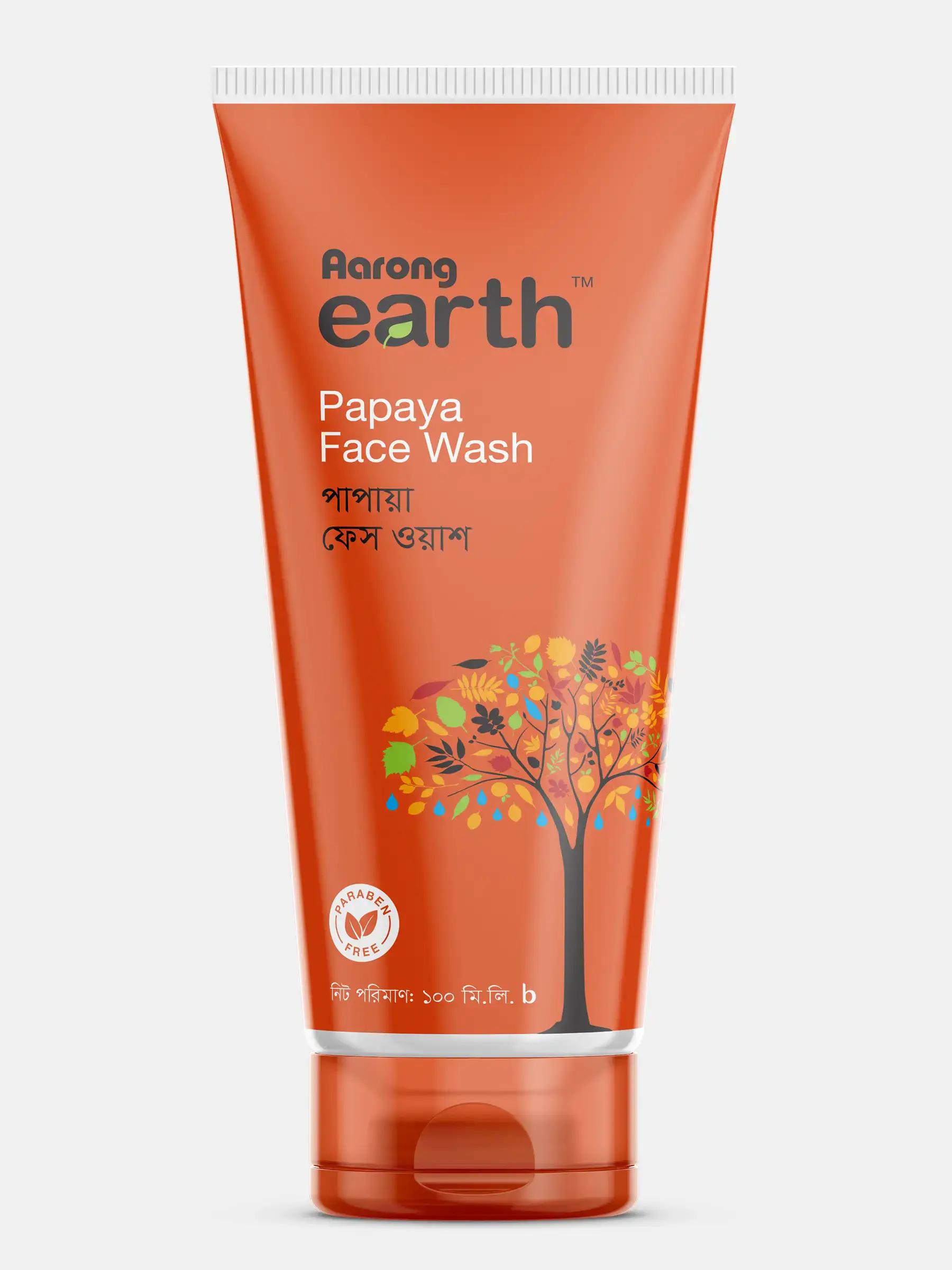 Aarong Earth Papaya Face Wash - 100 ML - Image 2