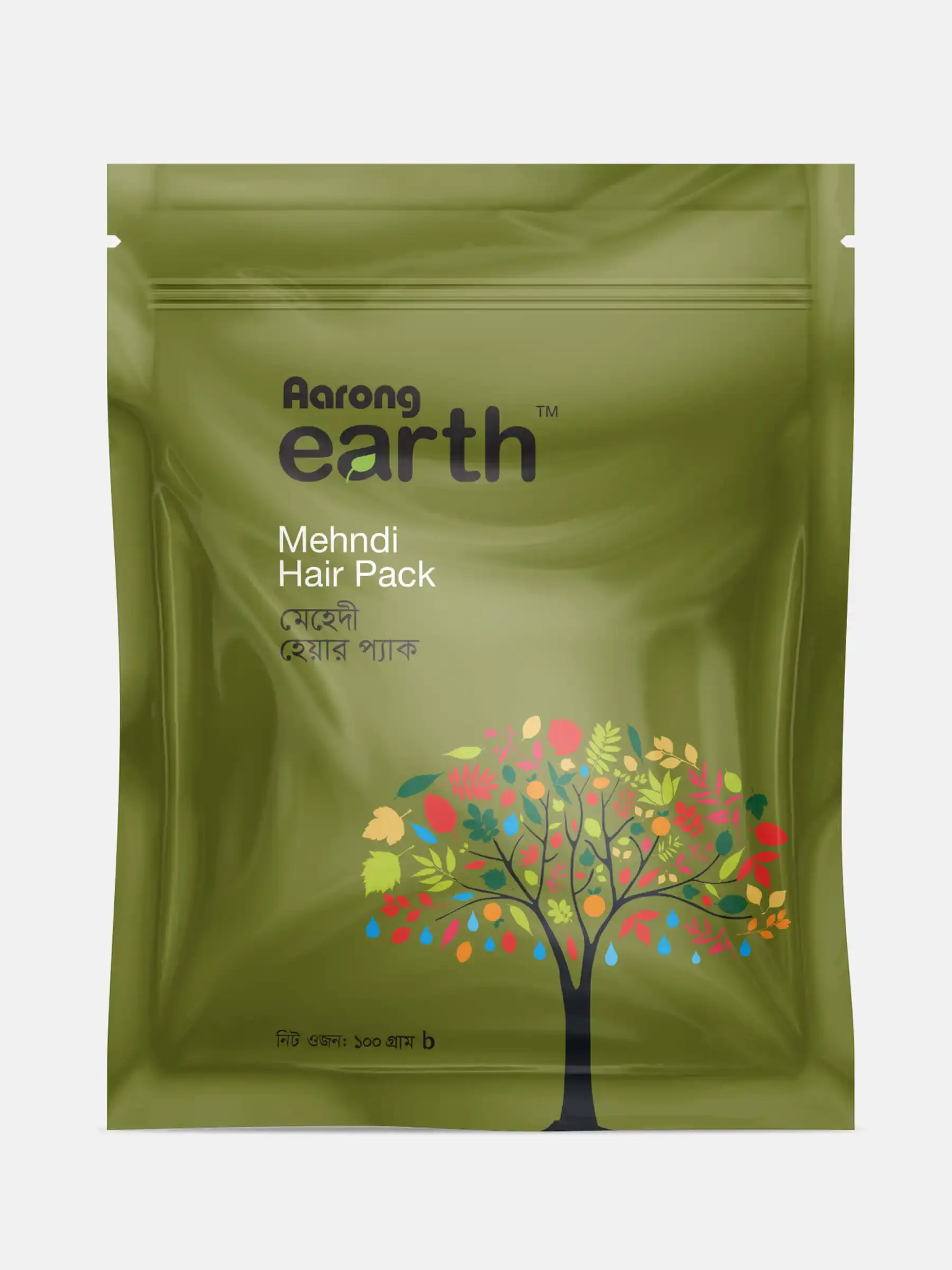 Aarong Earth Mehndi Hair Pack - 100 GM - Image 2